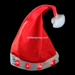 Sombrero de Navidad luz LED