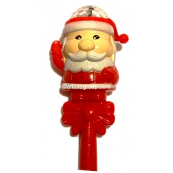Musical light-up rattle Santa Claus