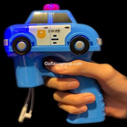 Light up bubble gun police car