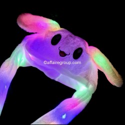 Light bunny caps that move