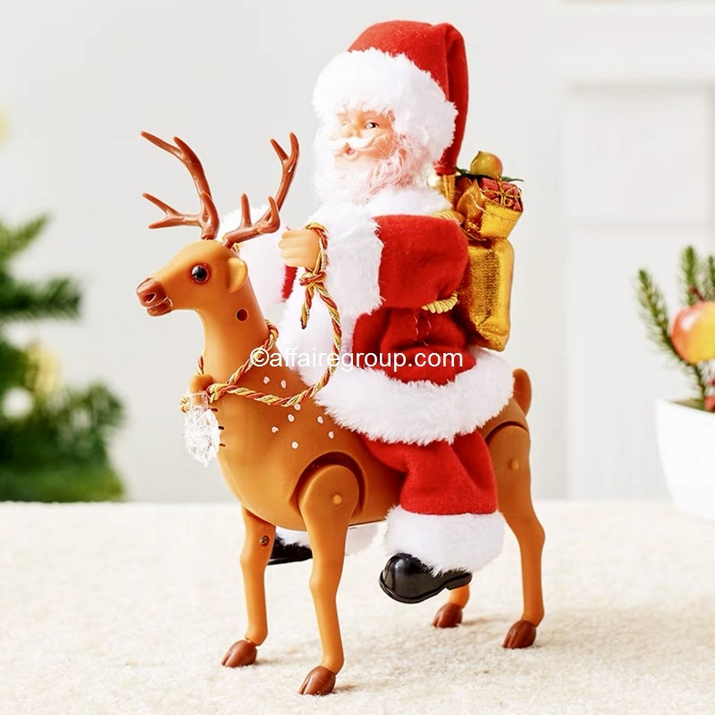 Grossiste fournisseur accessoire Noël pas cher, serre-tête renne rouge