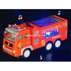 Camion pompier lumineux jouet