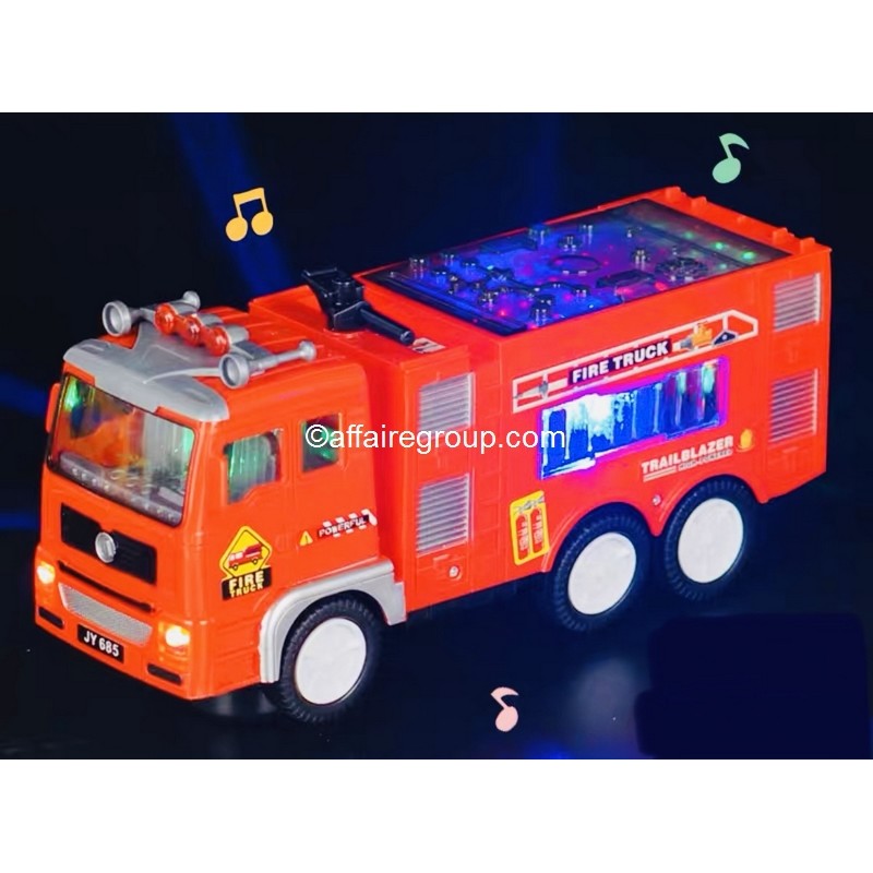 Grossiste et fournisseur de jouet camion de pompier lumineux pas cher