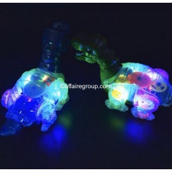 Dinosauro giocattolo luminoso