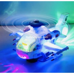 Hélicoptère lumineux jouet