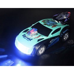 Ligero deportivo coche juguete con efectos de sonido