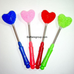Glow stick star heart flower