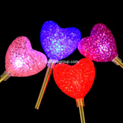 Heart-shaped glow stick