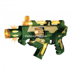 Luminoso fucile mitragliatore giocattolo