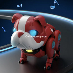 Perro robot luminoso