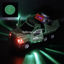 Illuminated battle car