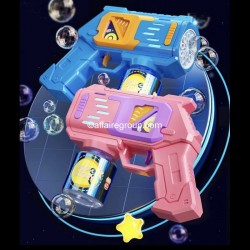 Pistola de burbujas futurista