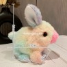 Animated plush rabbit