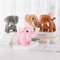 Peluches animée éléphant