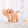 Animated plush elephant