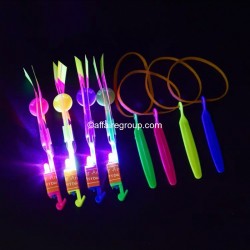 Helicóptero iluminado