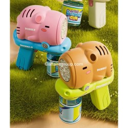 Pistolet à bulles coloré