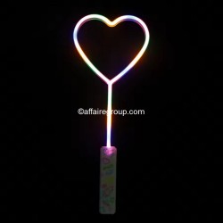 Bâton lumineux led néon cœur