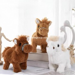Poni de peluche animado