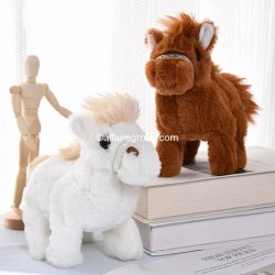 Peluches animée poney