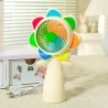 Mini ventilador de girasol