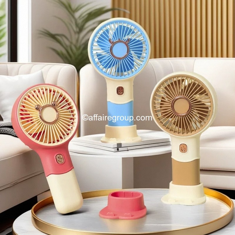 Ventilateur design rechargeable