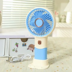 Ventilador de diseño recargable