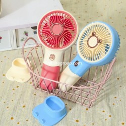 Rechargeable designer fan