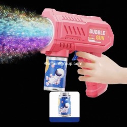 Pistola de burbujas espacial