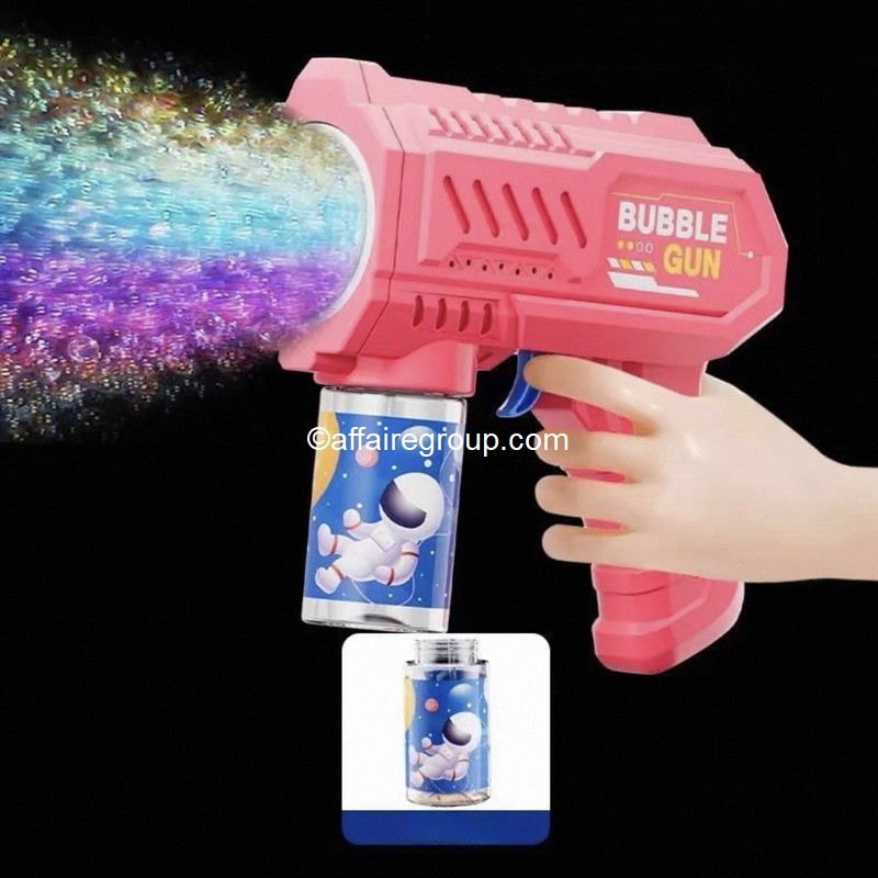Pistola de burbujas espacial