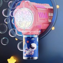 Pistola de burbujas espacial