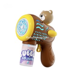 Pistola de burbujas de animales