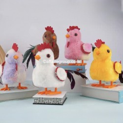 Peluche de gallo animado