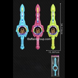 Épée lumineuse multi leds