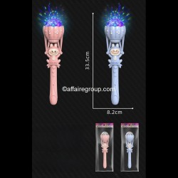 Illuminated moster rattle
