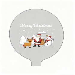 Ballon lumineux cerf