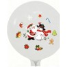Ballon lumineux bonhomme de neige