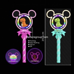 Luminous wand rattle