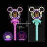 Luminous wand rattle