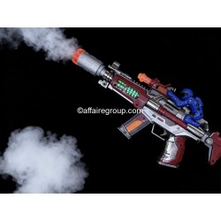 Ametralladora con silenciador