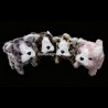 Peluche chien animé à taches