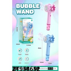 Bubble gun bubble wand