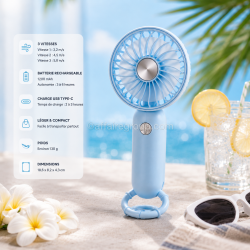 Ventilador portátil compacto