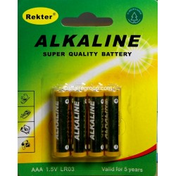 AAA-LR03 alkaline batteries