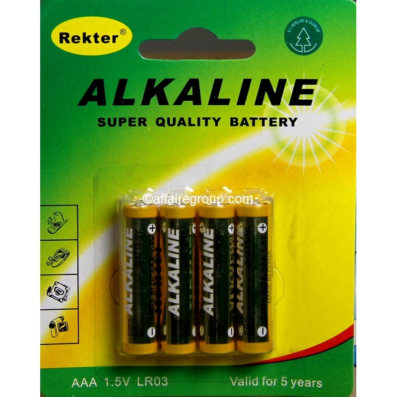 Piles alcaline AAA-LR03