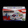 Ambulancia iluminada