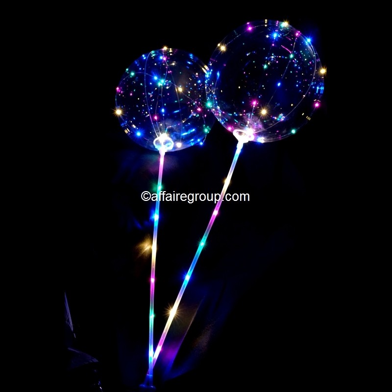 Ballon lumineux LED uni x5